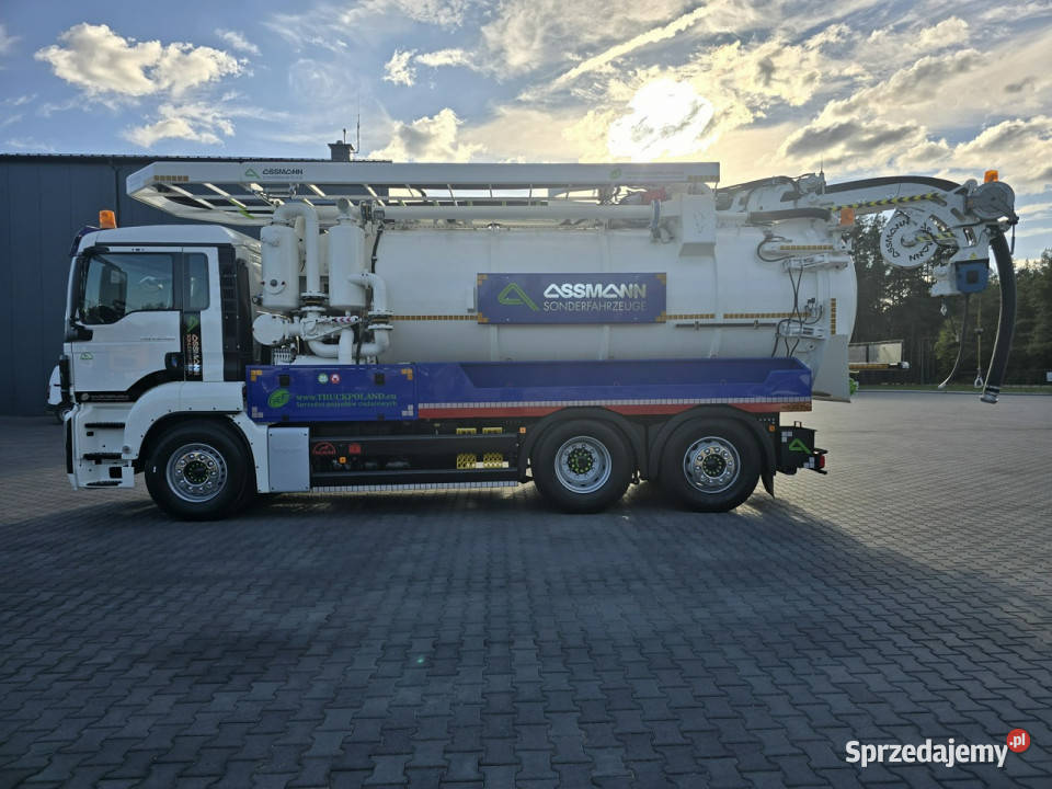 MAN WUKO ASSMANN ADR KOMBI DO CZYSZCZENIA 319000km Daleszyce