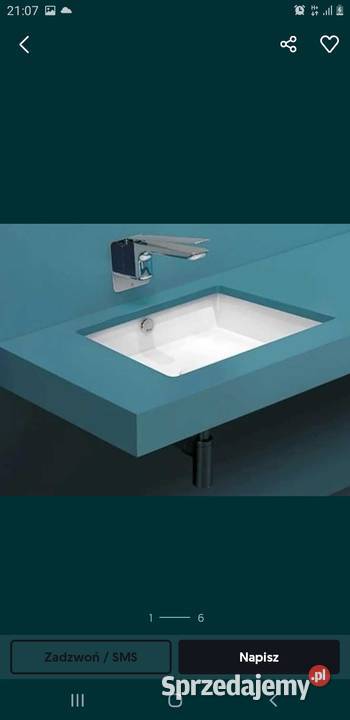 Umywalka Simas lavabo S59 Made in Italy Kórnik sprzedam