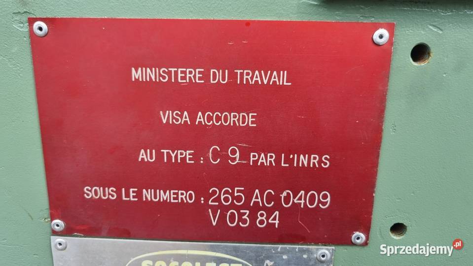 Wielopiła obrzynarka SOCOLEST c9 12x70 Biznes i Przemysł Karsin sprzedam