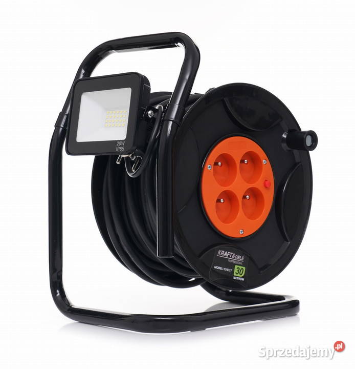 PRZEDŁUŻACZ BĘBNOWY 30M LED KD4037 Pozostałe Siedlce
