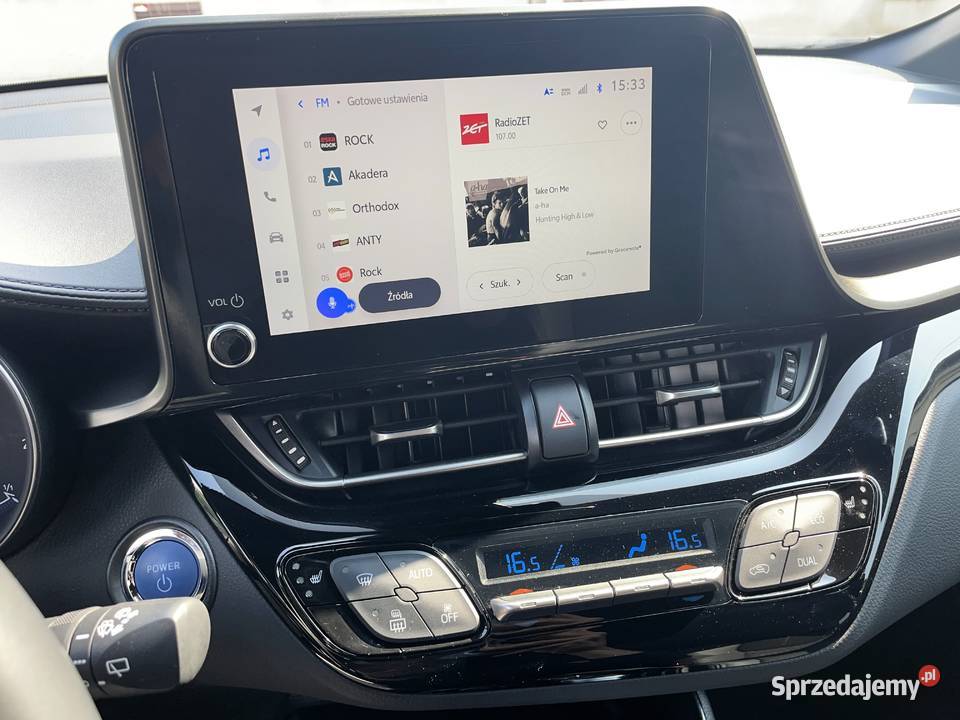 Toyota CHR 18 122 Hybryda Automat 89350Vat Salon elektrochrom. lusterka boczne Lubartów