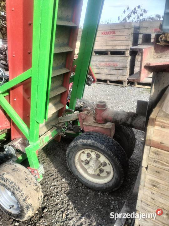 Wózek transportowy na dwie skrzynie kombajn do świętokrzyskie Sandomierz