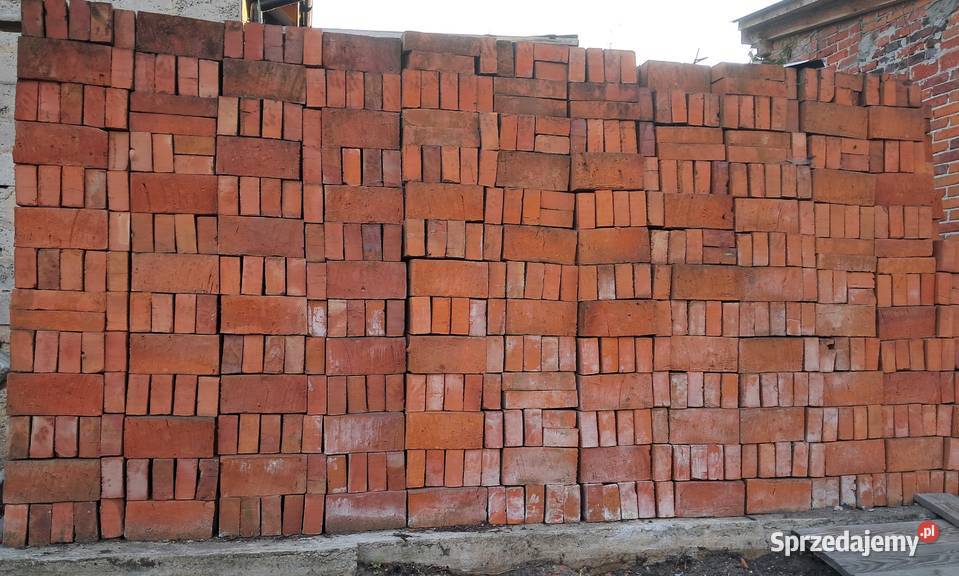 Cegła pełna palona czerwona lubelskie Uhrusk