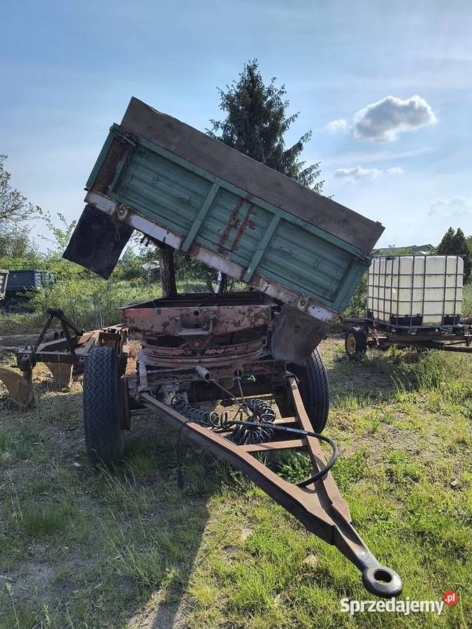 Przyczepa rolnicza niemiecka Borów