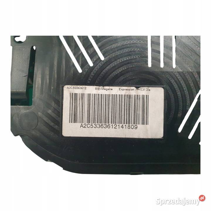 LICZNIK ZEGARY 248107859R Renault Megane III 15 lubelskie Chełm