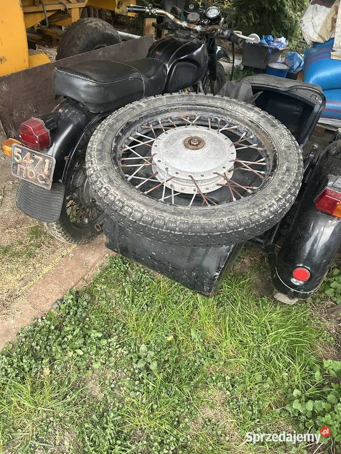 Ural Dniepr z koszem Zator