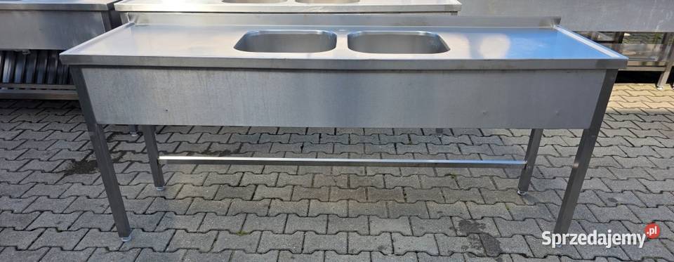 Zlew 2 Komorowy Z Blatem Roboczym 2006085 M1037 Nowe Skalmierzyce sprzedam
