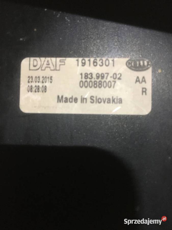 Moduł led Daf 1916301 Oświetlenie wielkopolskie