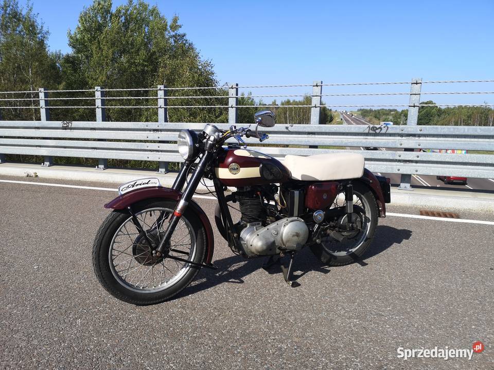Motocykl zabytkowy Ariel NH 350 Jasionka