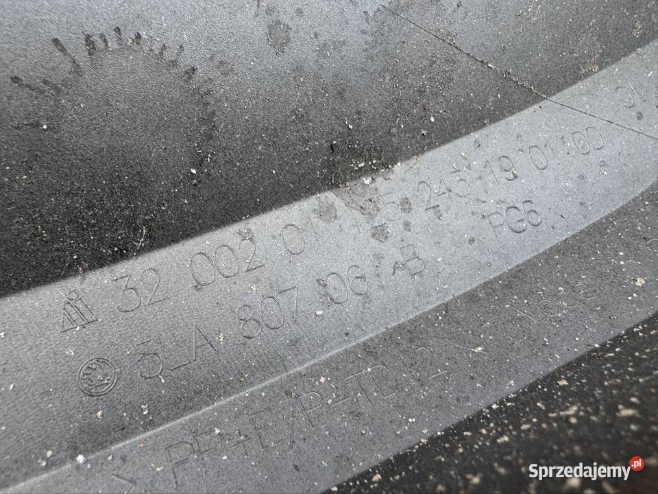 Spoiler dół zderzaka przód skoda enyaq lift Międzychód