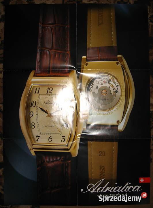 Adriatica watches catalog poster katalog Kępice sprzedam