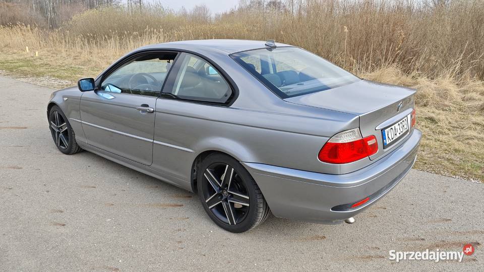 BMW E46 coupe 20d 150 koni 2004 150KM Seria 3 małopolskie Dąbrowa Tarnowska