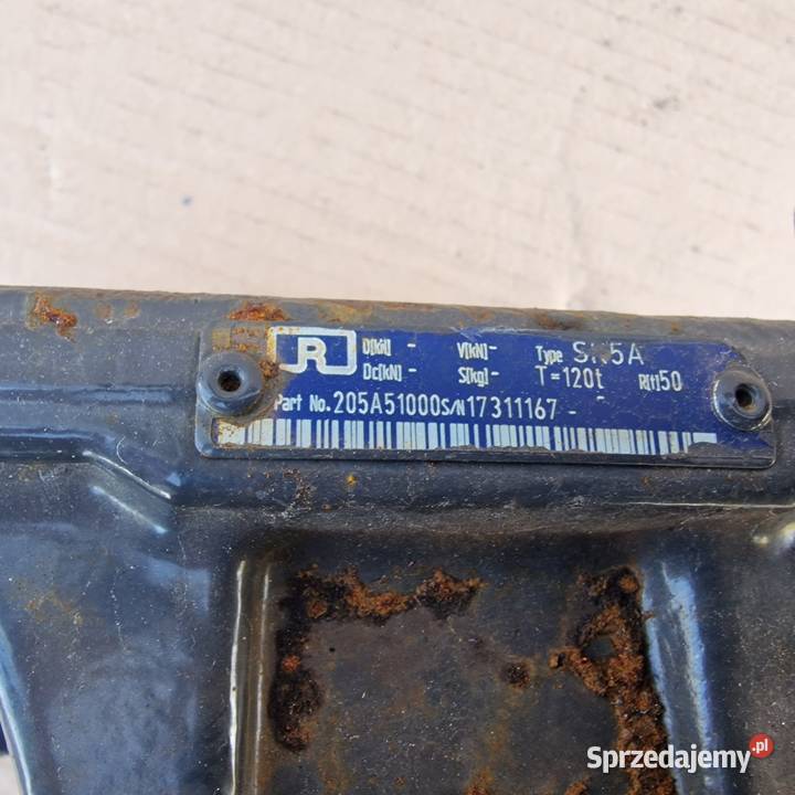 HAK HOLOWNICZY FI40 50TON SK5A 205A51000 lubuskie Bieleń sprzedam