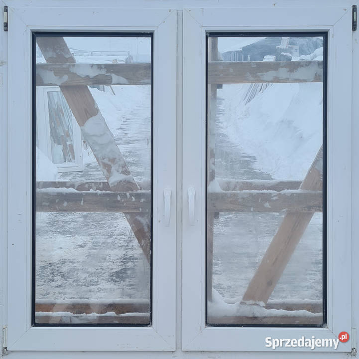 OKNA KacprzaK 138X137 OKNO Używane Plastikowe Siedlce