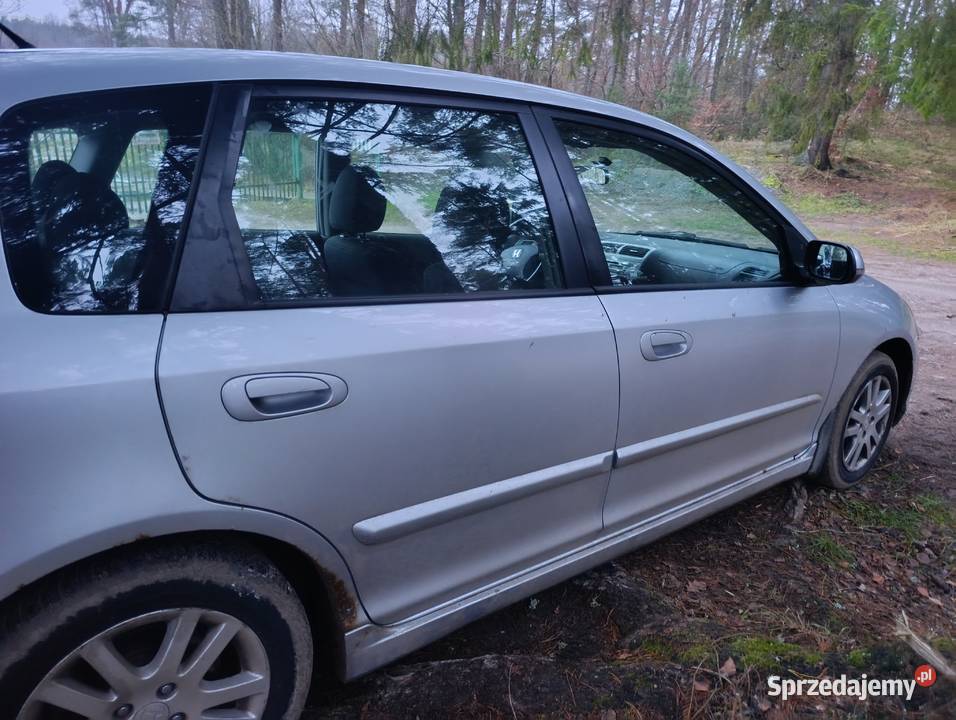 Honda Civic VII 5d 16 110 silnik sprawnyw nieuszkodzony Polanów