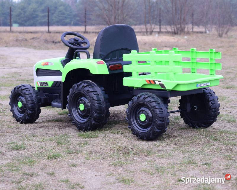 BAWIBUS auto TRAKTOR Z PRZYCZEPĄ na akumulator Myszków