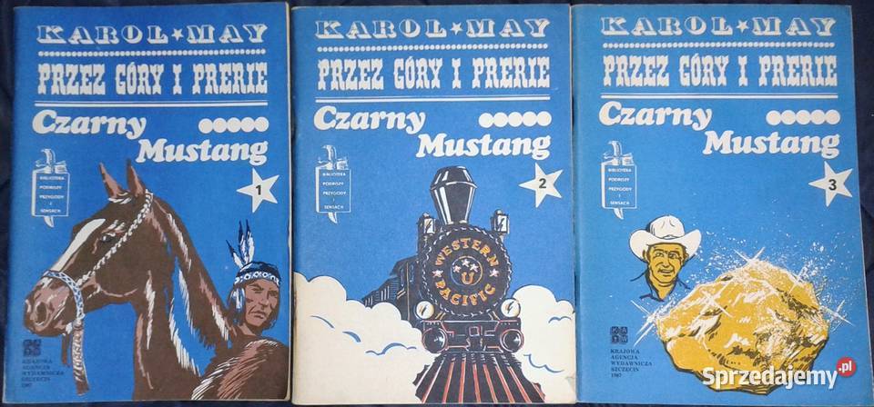 góry i prerię Czarny Mustang 123 Karol May lubelskie Chełm
