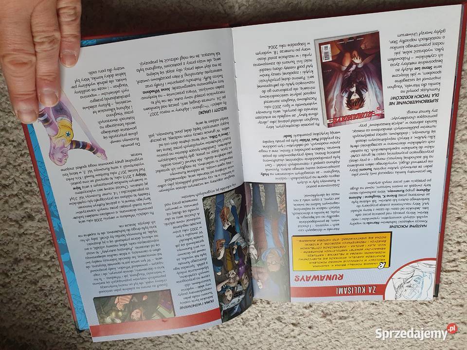 Superbohaterowie Marvela Runaways Duma i Radość pomorskie Gdynia sprzedam