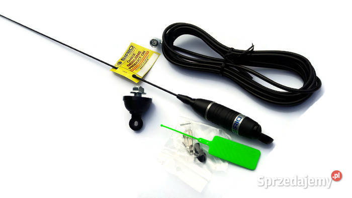 ORYGINALNA ANTENA CB SIRIO OMEGA 27 DV SKLEP Łuszczów Drugi sprzedam