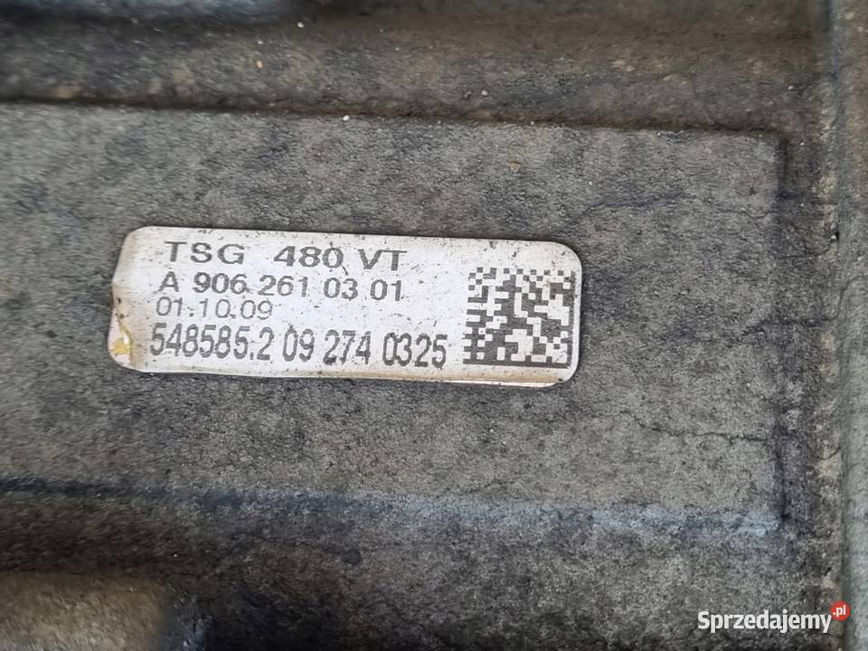 Mercedes Sprinter W906 22 CDI SKRZYNIA BIEGÓW Rudka