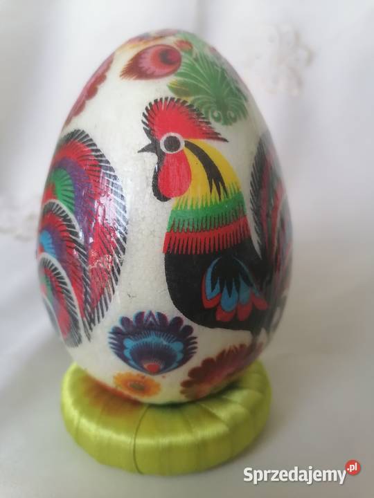 jajko pisanka ozdoba 12 NOWE niższe ceny Dom i Ogród Sierpc
