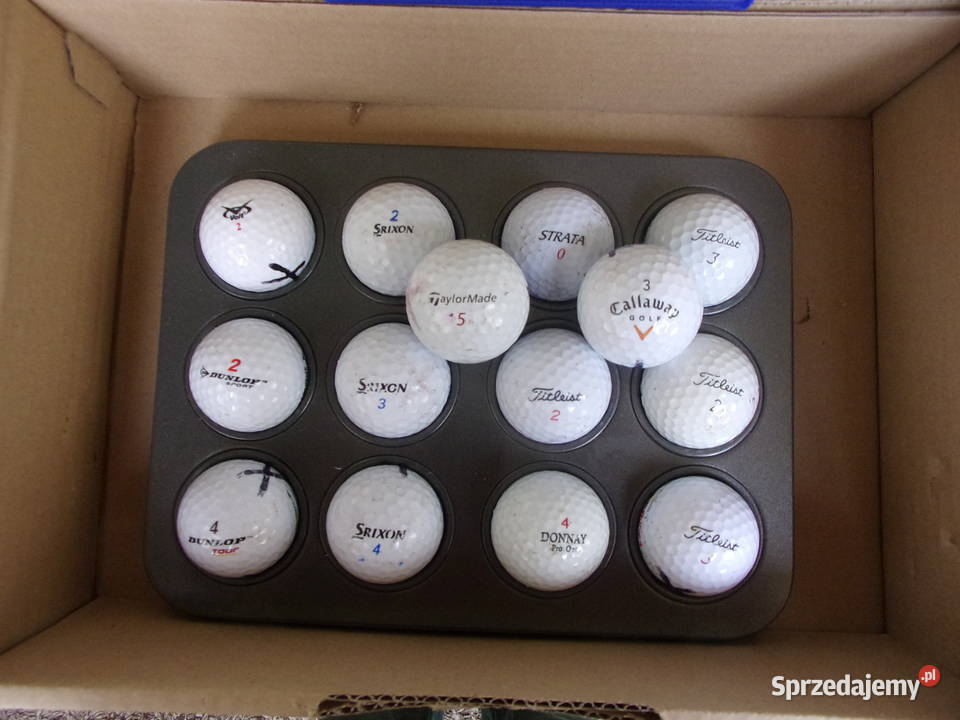 Piłki do golfa używane różne markowe 14 gra Warszawa