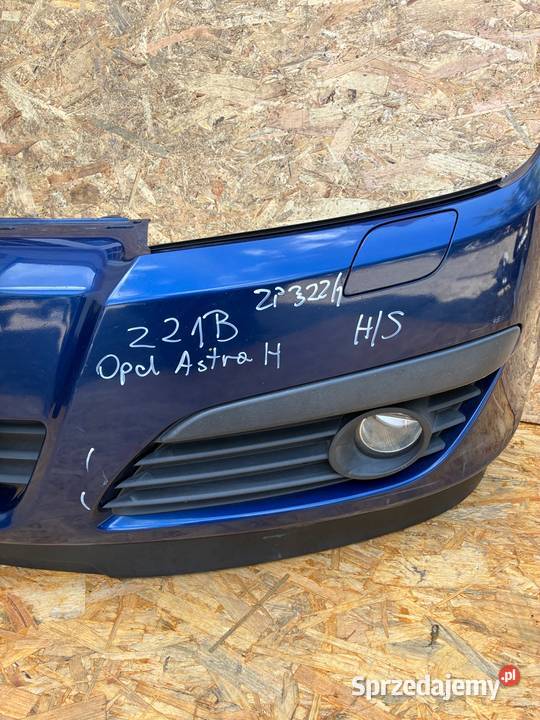 Opel astra H kod lak z21B ZDERZAK PRZÓD PRZEDNI