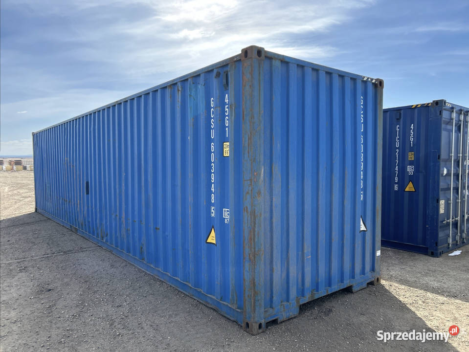 Kontener morski 40 DVHC 12 M Bydgoszcz sprzedam