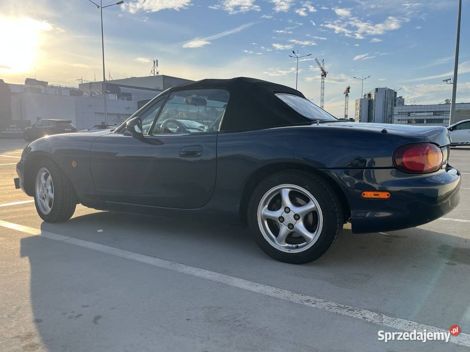 Mazda MX5 NB 99 w kolorze Twilight Blue Mica 2/3 Warszawa