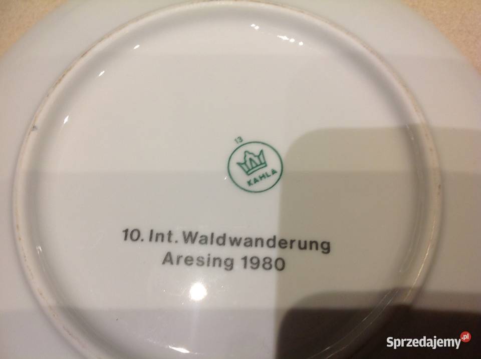 Talerz Porcelanowy Dekoracyjny Papierz Jan Paweł lubuskie Nowa Sól sprzedam