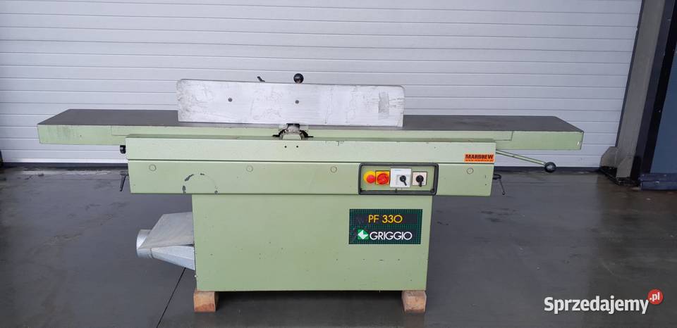 Wyrówniarka strugarka Griggio PF330 2125 Naprawa