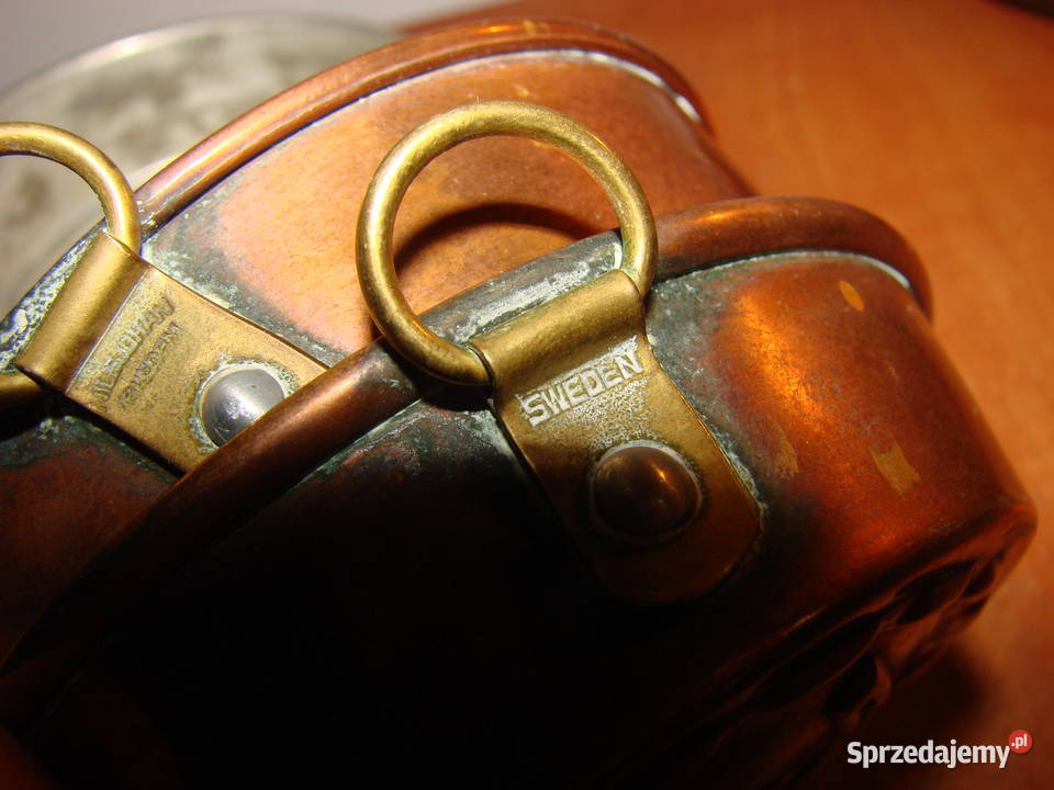 stare szwedzkie miedziane foremki Pozostałe pomorskie Pruszcz Gdański