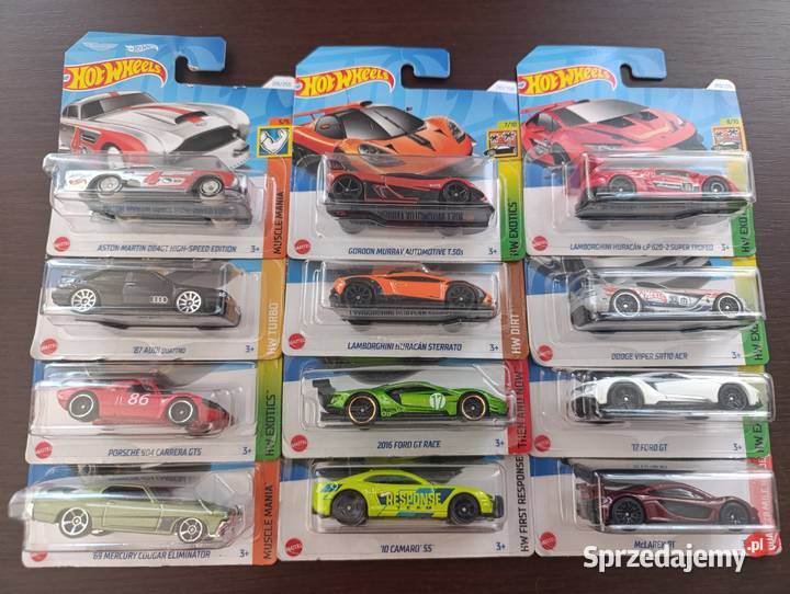 Hot Wheels 12 Idealne Nowe Zapakowane Piaseczno