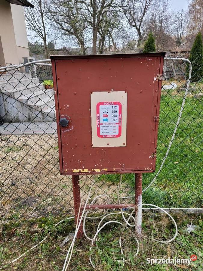 Skrzynka elektryczna budowlana Lubojenka