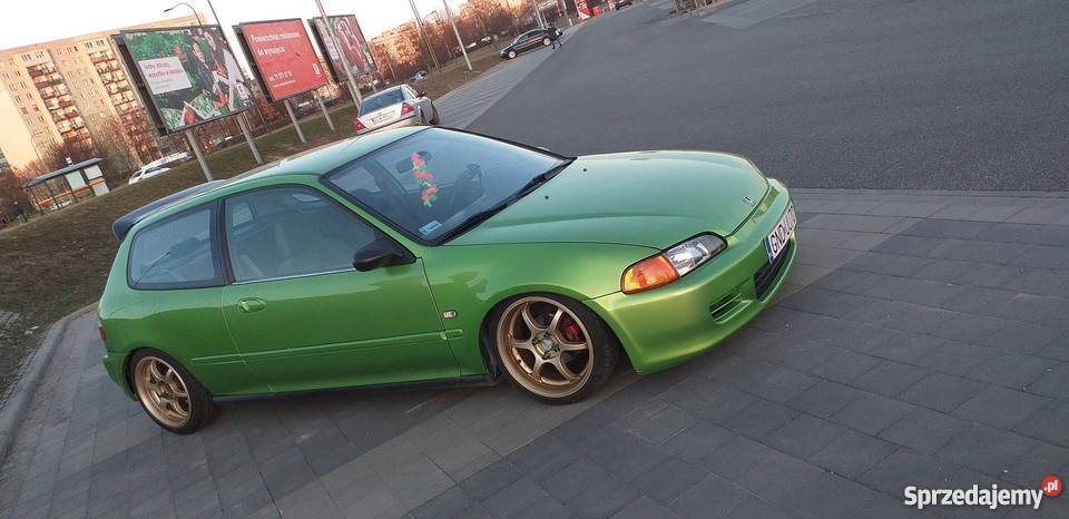 Honda Civic EG3 OC na PT do końca września 1995r Rok produkcji 1995 Civic Łódź sprzedam