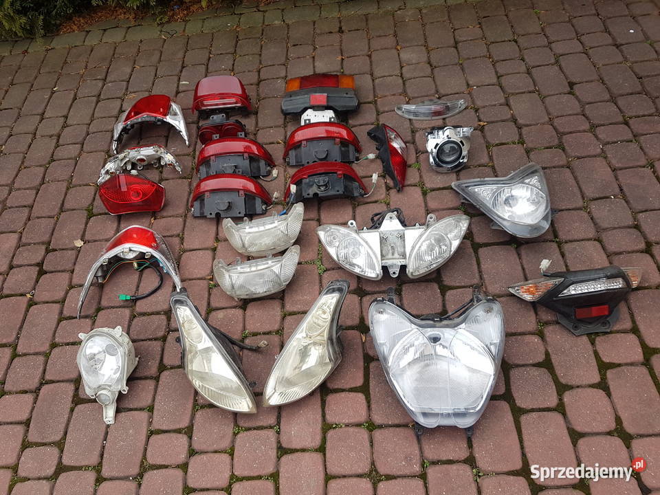 Lampy do skuterów peugeot sym kymco NAJTANIEJ Części motocyklowe Stary Sącz