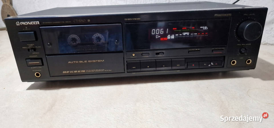 Magnetofon Pioneer CTS310 Stereo Cassette Deck sprzedam