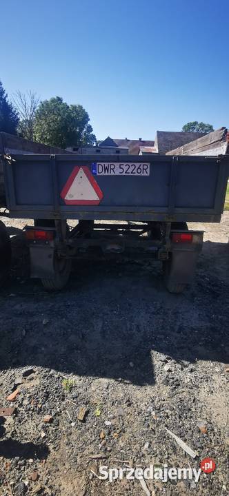 Przyczepa Sanok D35 dolnośląskie Mirków sprzedam
