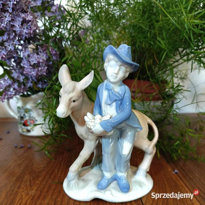 Figurka porcelanowa japońska Porcelana i szkło