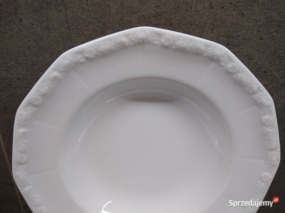 Rosenthal Maria Biała 2 talerze głębokie NOWE Kalisz