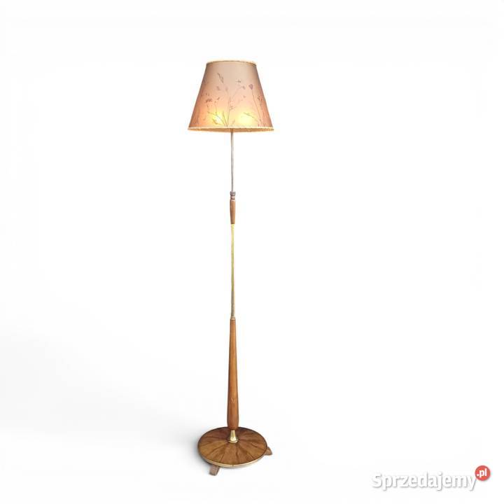 Lampa podłogowa styl MidCentury Modern regulacja wielkopolskie Suchorzew