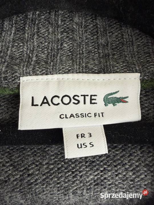 Sweter męski Lacoste Zip Neck AH305200 Poznań