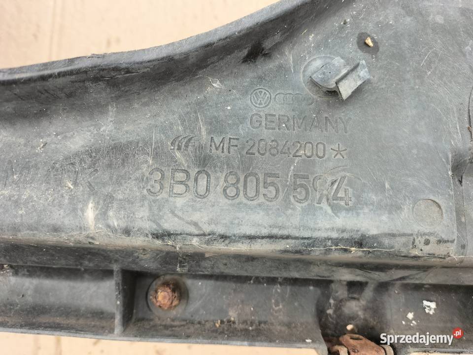 VW PASSAT B5 SKODA SUPERB 1 PAS PRZÓD PRZEDNI Kamień-Kolonia