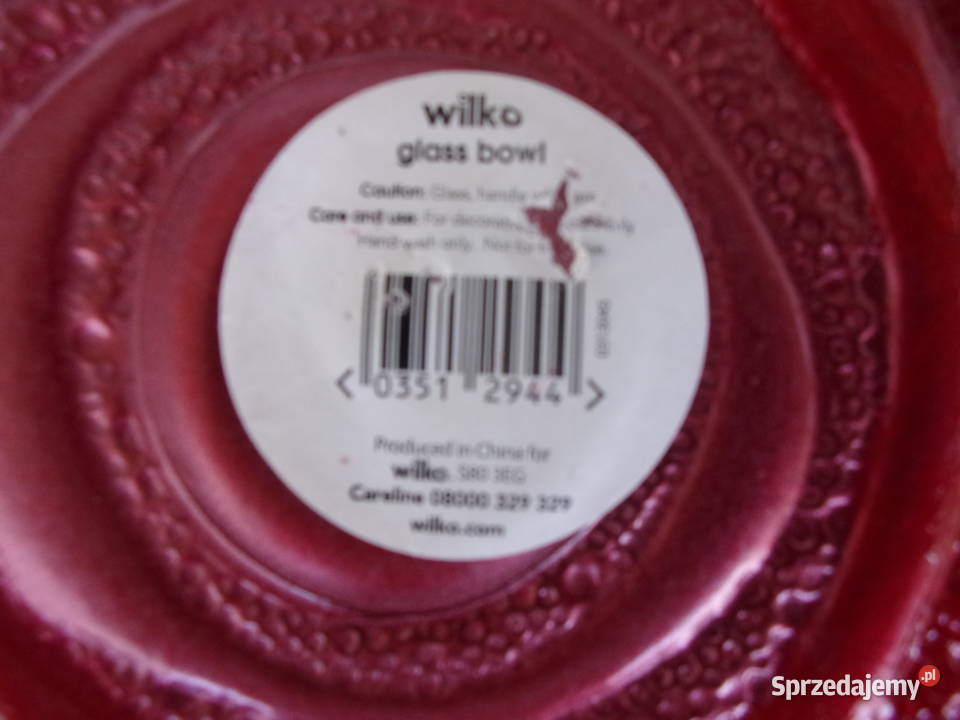 Piękny wyjątkowy ozdobny Talerz dekoracyjny firm Warszawa