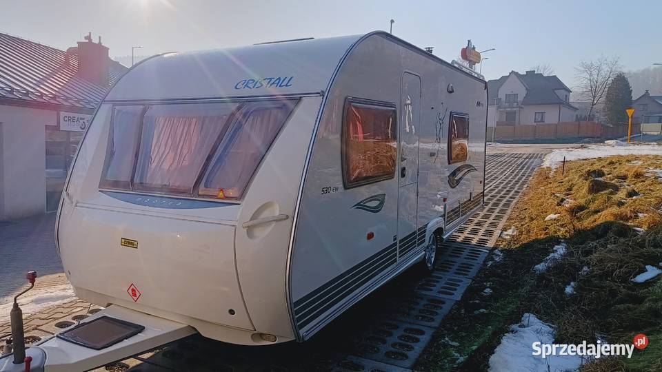 przyczepa kempingowa 2006r MOVER NAMIOT Rok produkcji 2006 śląskie Międzybrodzie Bialskie