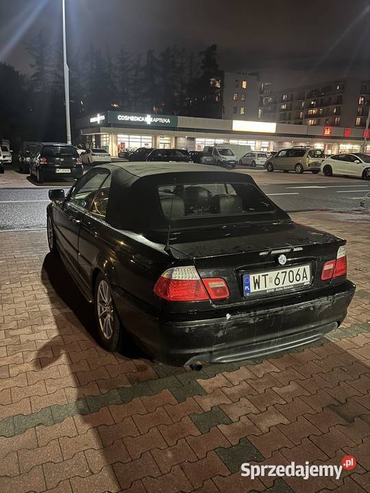Bmw e46 cabrio 2005r Rok produkcji 2005 mazowieckie Warszawa