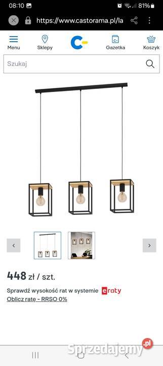 Lampa sufitowa Libertad castorama Grabowiec