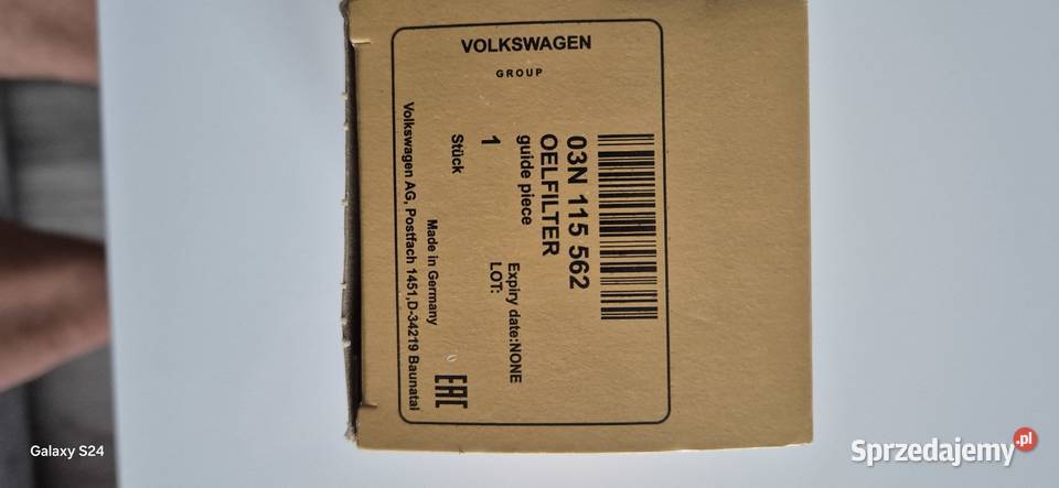 Filtr oleju volkswagen śląskie Zwardoń