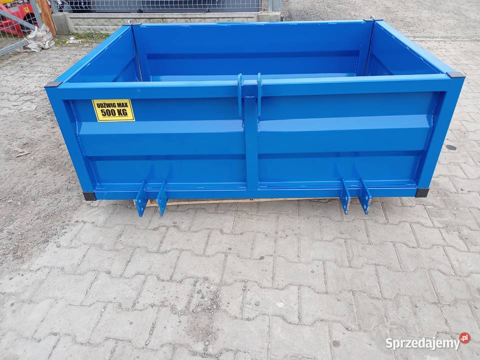 Skrzynia transportowa 15m z kiprem ręcznym Pozostałe wielkopolskie Kępno sprzedam