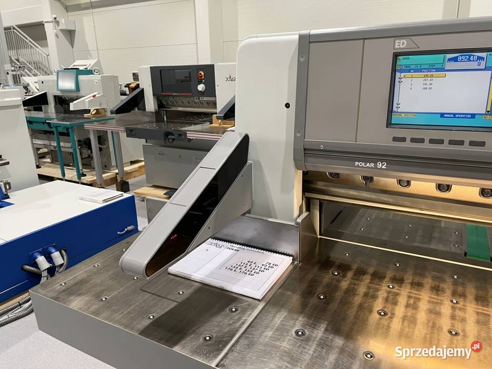 Gilotyna do cięcia papieru Polar Mohr 92 ED Radom